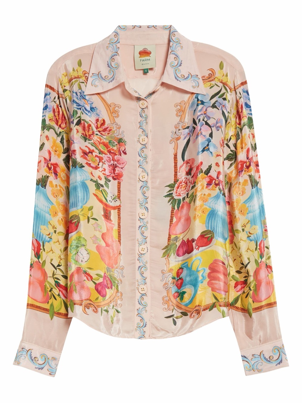 Farm Rio: Garden Terrace Floral Button-Up
Shirt - Picture 10 of 10